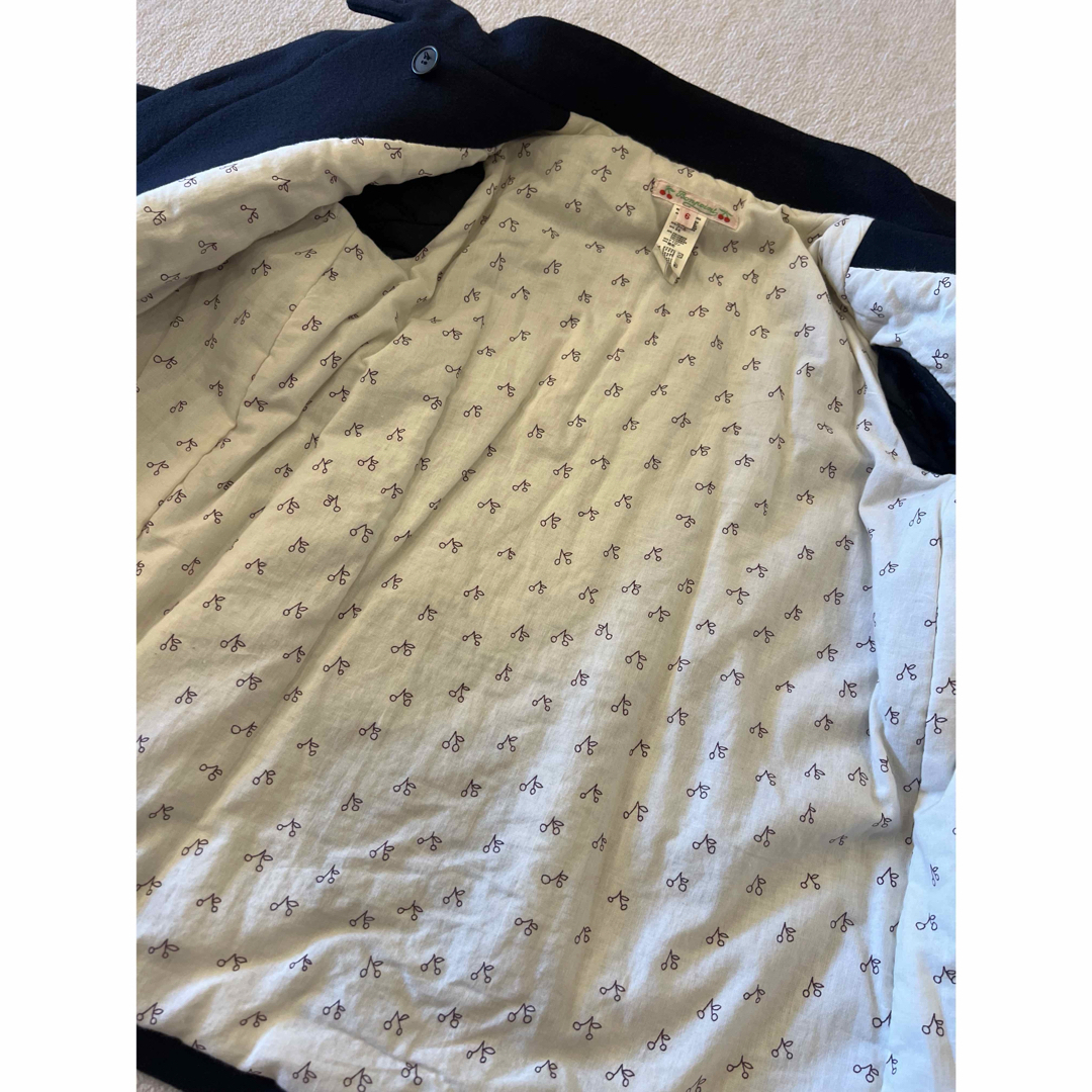 Bonpoint - 美品！Bonpoint ネイビー ウールコートの通販 by REAL