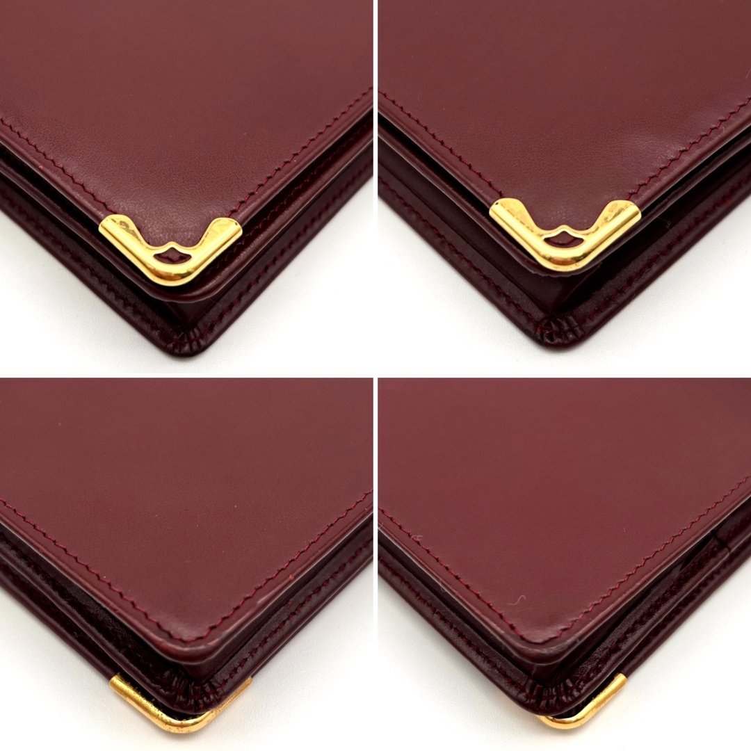 Cartier - 正規品・廃盤 Cartier カルティエ 長財布 マストライン ロゴ