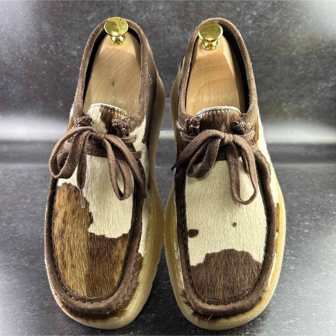 ✨超美品✨ Clarks×ZARA ワラビー ハラコ モカシンブーツ 26