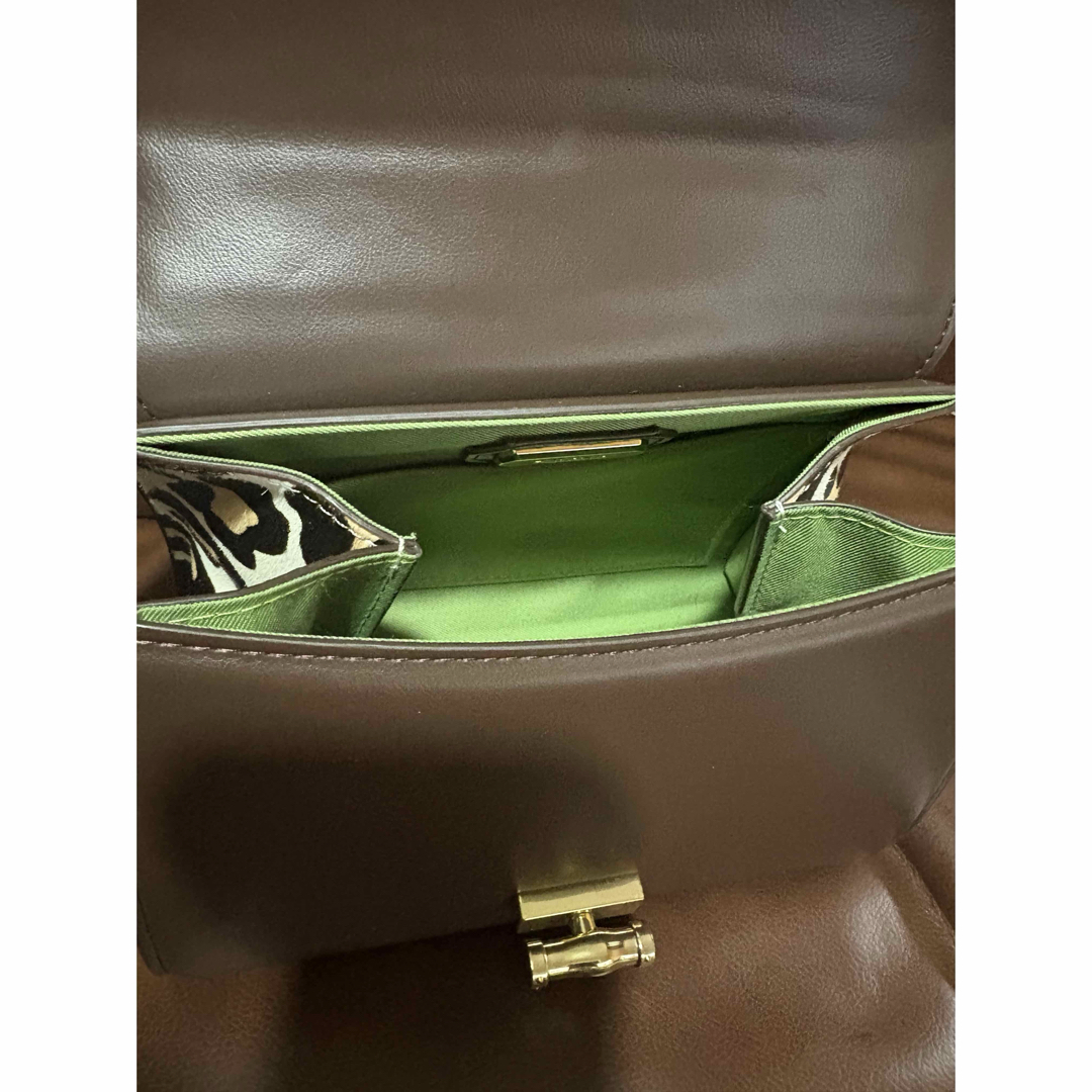 DIANA - DIANA ブラウン ショルダーバッグ ヒョウ柄 入手困難 新品未