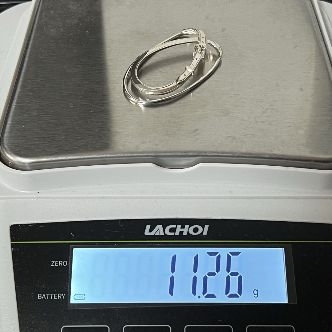 HERMES - エルメス HERMES ベルトモチーフ マネークリップ SV925 希少