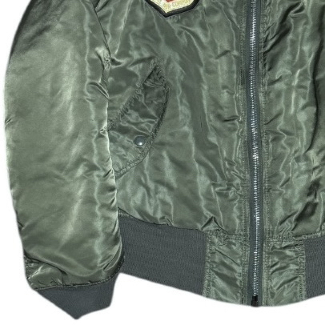 ALPHA INDUSTRIES - ALPHA 9Os USA製 MA-1 フライトジャケット セージ