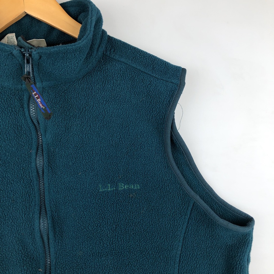 L.L.Bean - 古着 エルエルビーン L.L.Bean フリースベスト USA製