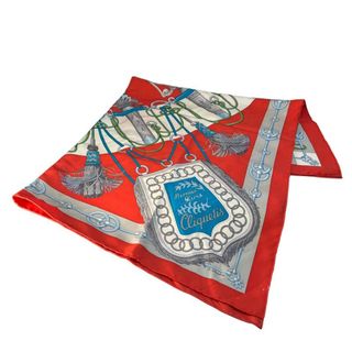 HERMES - エルメス HERMES スカーフ カレ45 CARRE ガヴロッシュ シルク