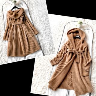 Max Mara - 希少サイズ☆最高級白タグキャメル100%マックスマーラ