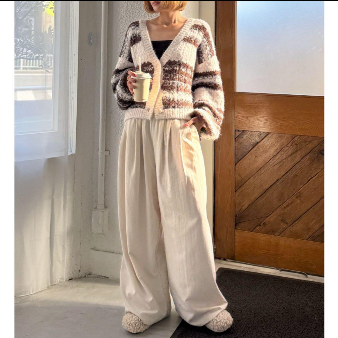 Ungrid - ungrid ローゲージラメニットカーディガン 今期の通販 by