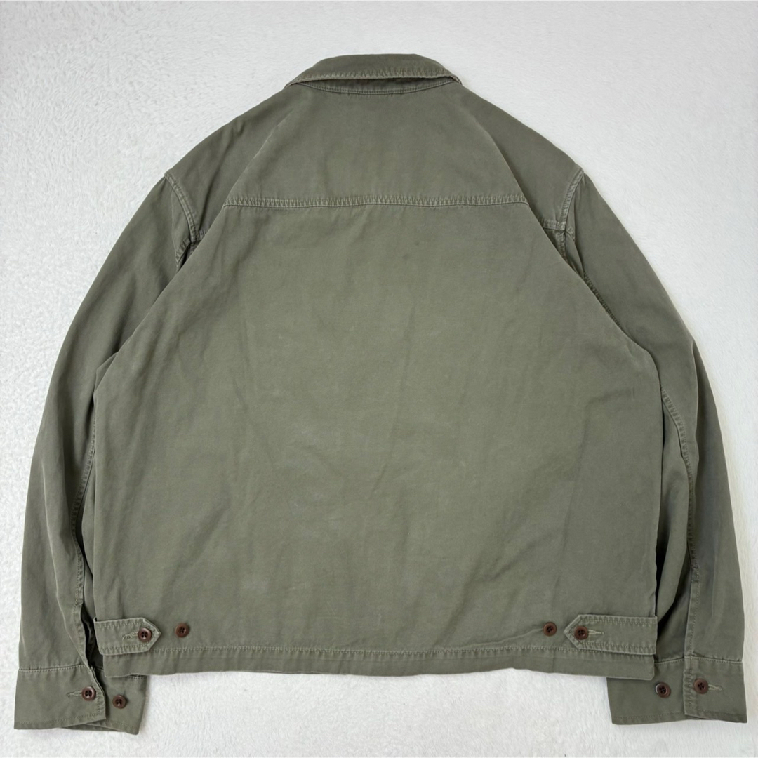 ポロバイラルフローレン スウィングトップ カーキ ポニー刺繍 XL 90s