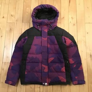 A BATHING APE（ダウンジャケット ・ パープル/紫色系）のフリマ