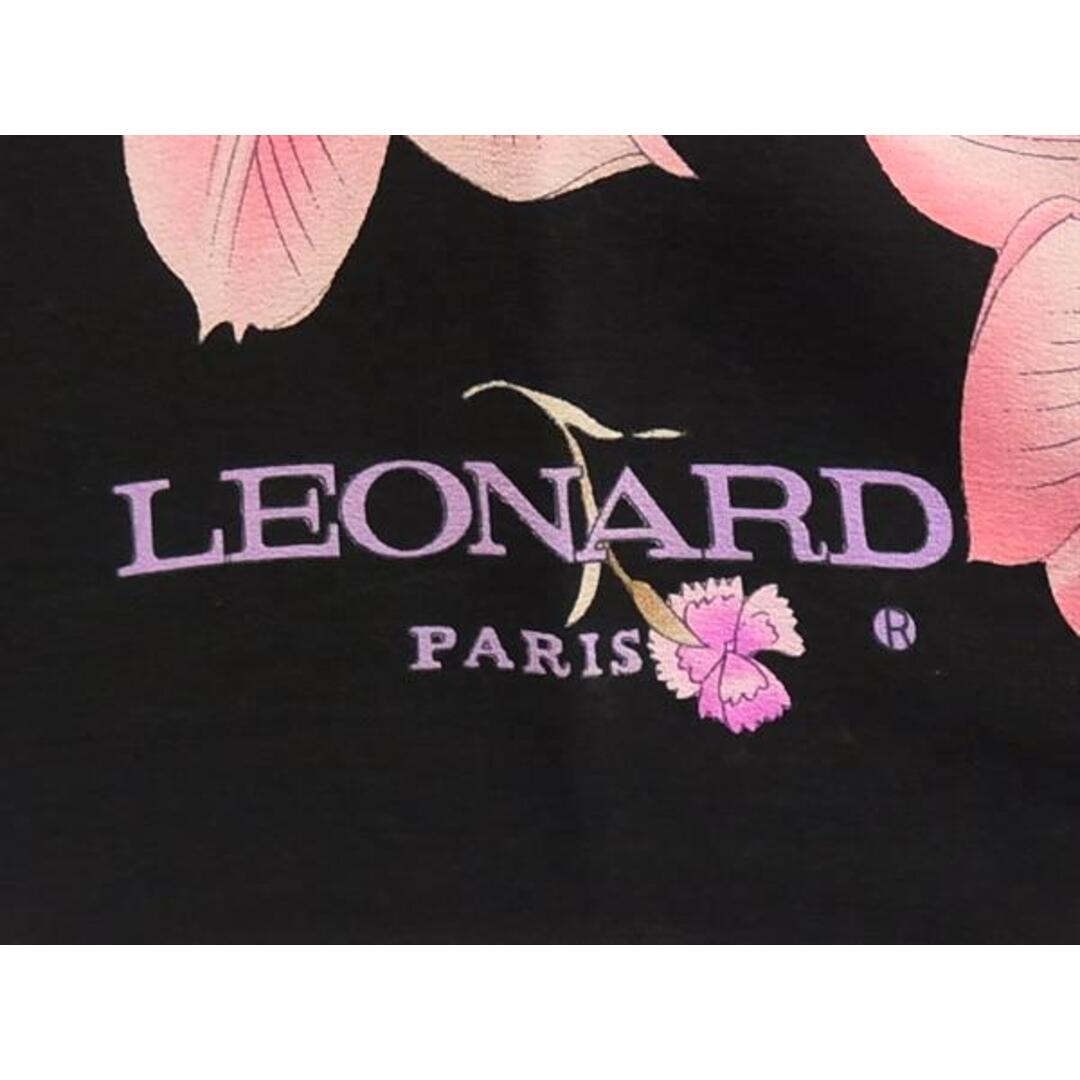 LEONARD - LEONARD レオナール シルク100% フラワー 花柄 大判