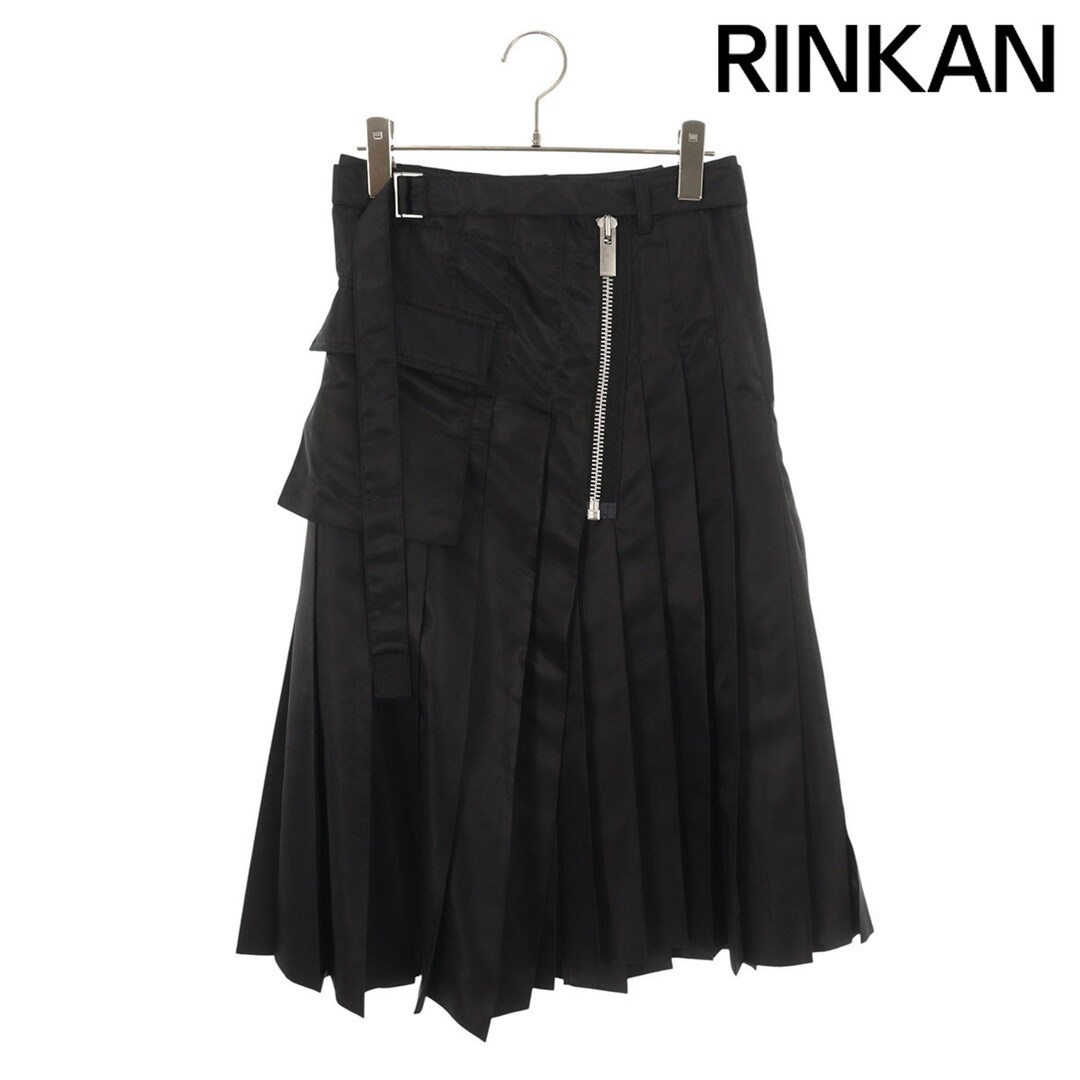 sacai - サカイ 24AW 24-07386 ナイロンツイルアシンメトリープリーツ