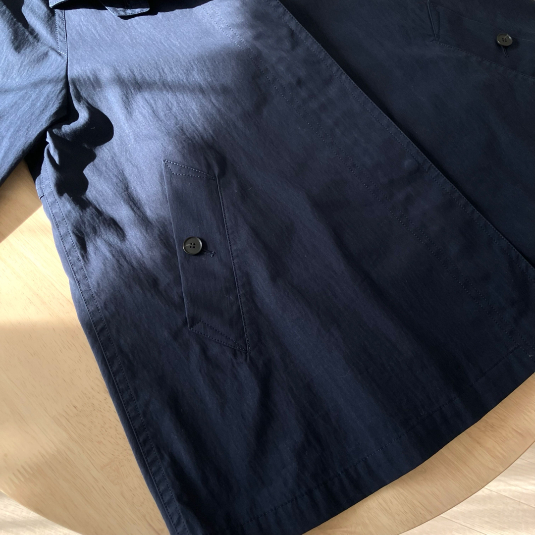 2025SS】FRAMeWORK 撥水テントラインコート 春アウター 紺