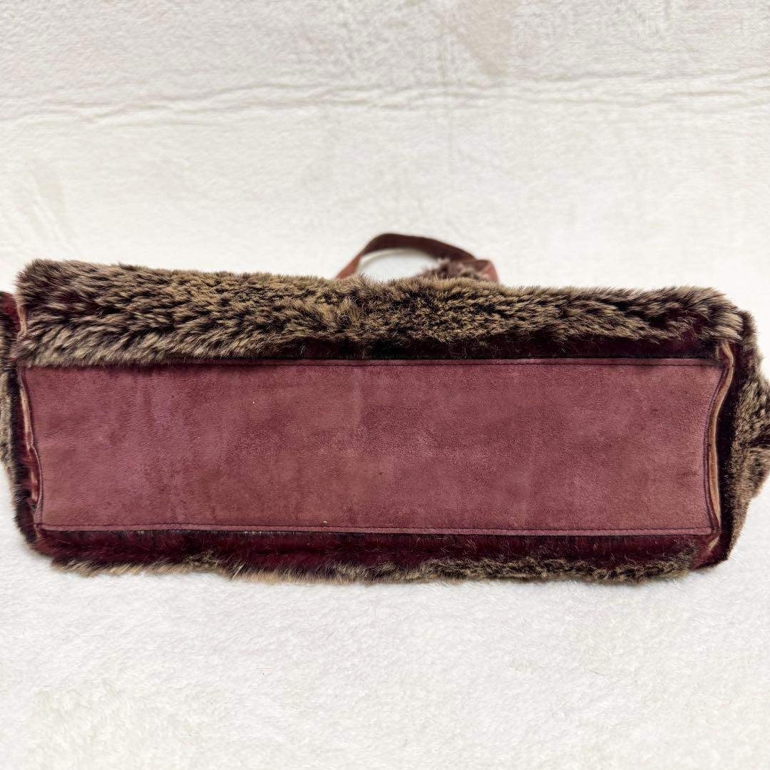 CHANEL - 【美品】シャネル CHANEL トートバッグ ラビットファー