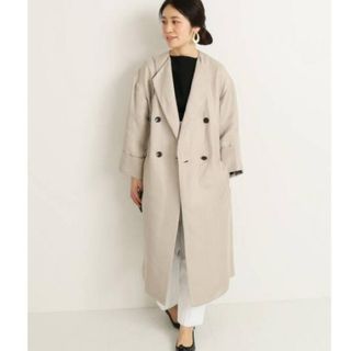 IENA - IENA イエナ ロングスリットコート ネイビーの通販 by shop