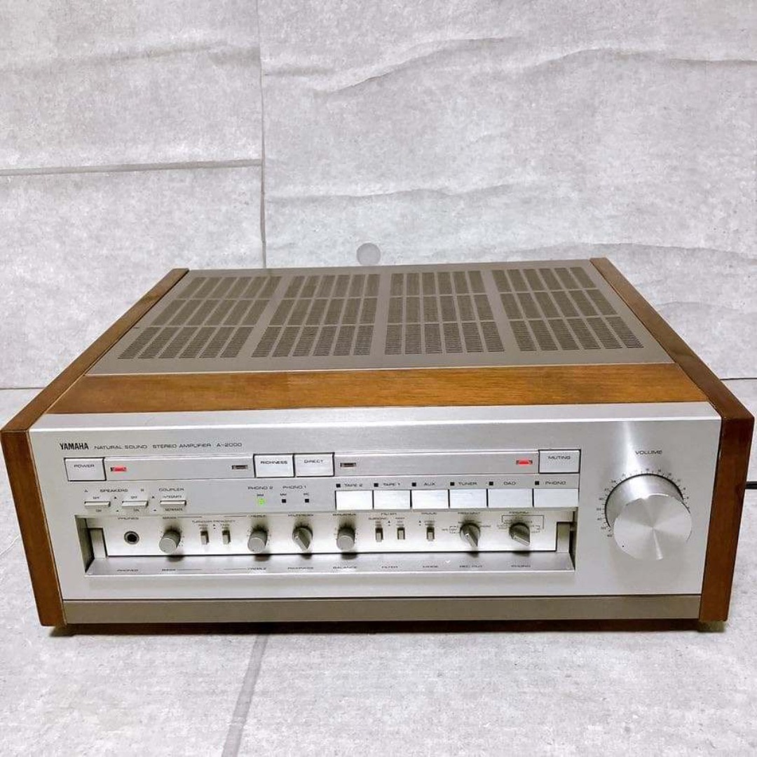ヤマハ - 【極美品】YAMAHA プリメインアンプ A-2000 木目 名機 動作品