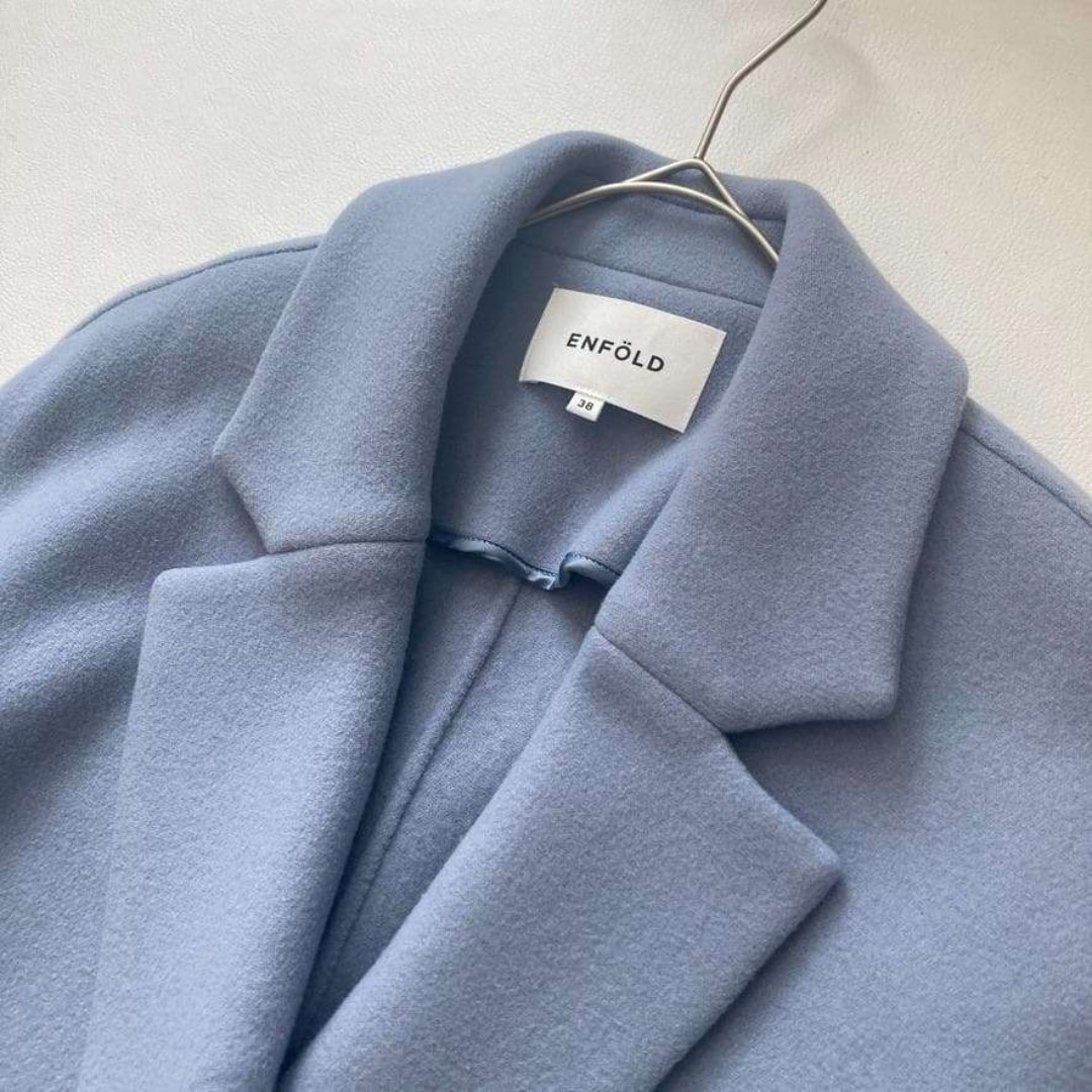 ENFOLD - 【綾瀬はるかさん着用】ENFOLD WOダブルフェイス 立体PK