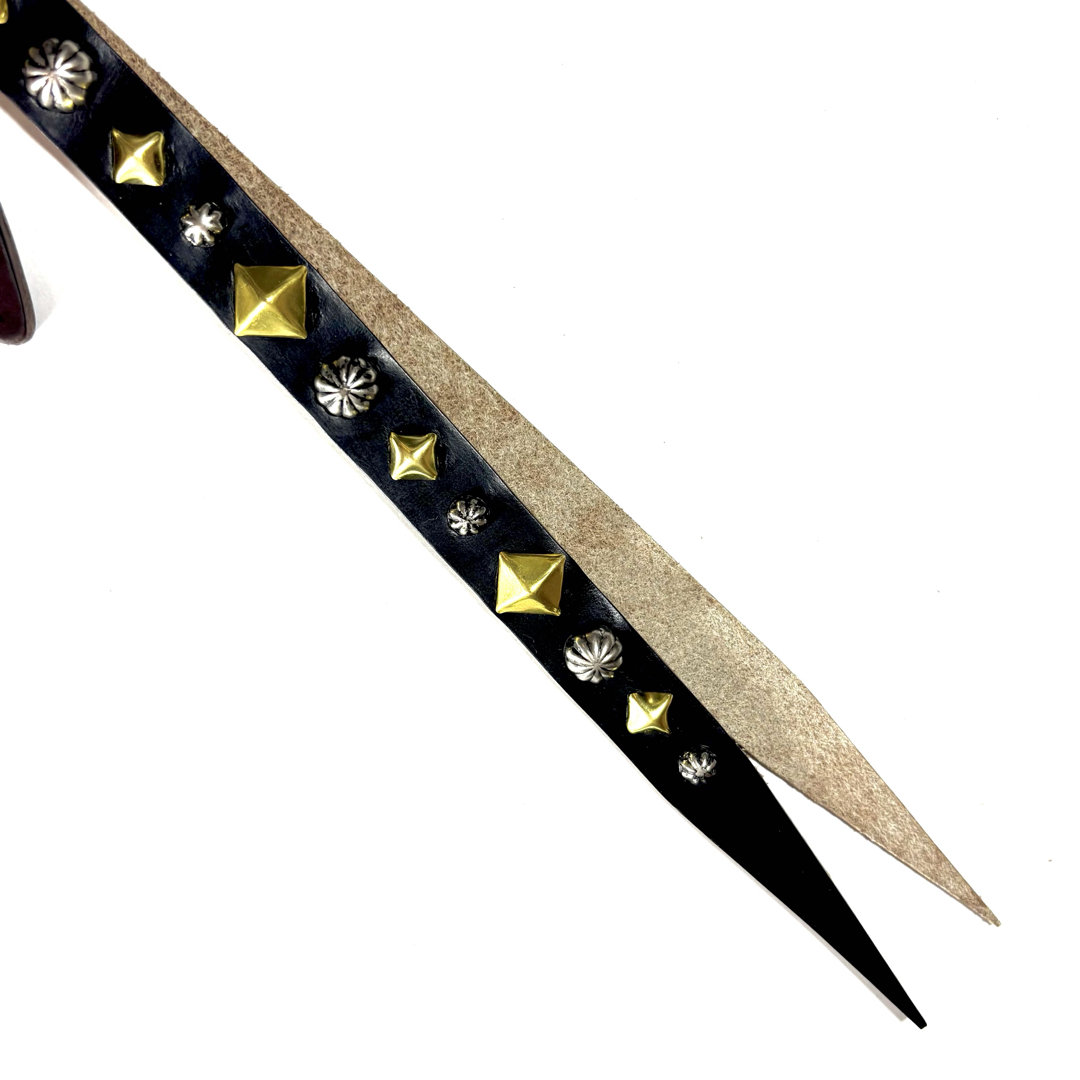 CALEE - スタッズキーホルダー［sh250-1700］高級レザーCALEEキャリー