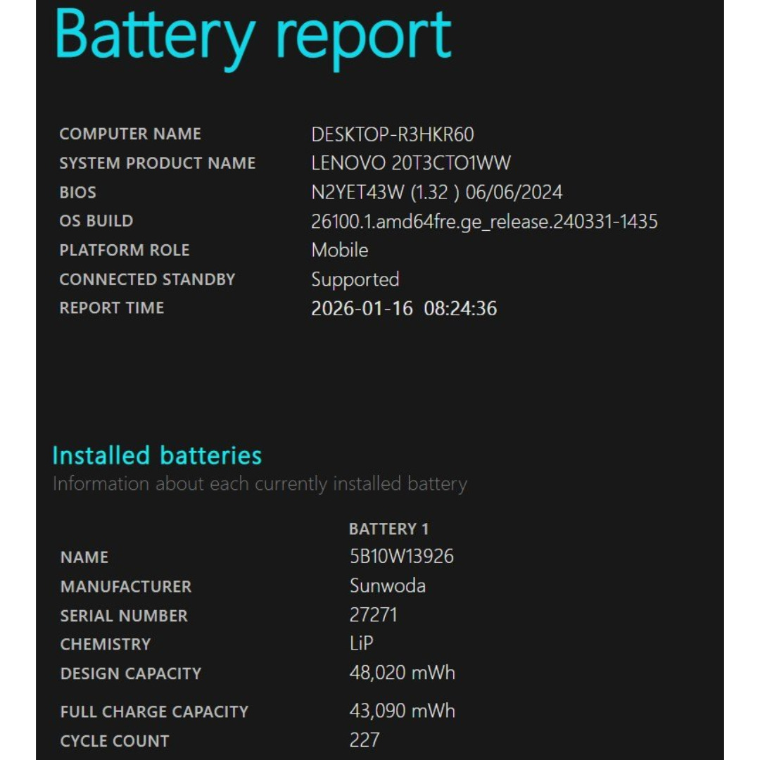 Lenovo - ThinkPad X13◇Core i5-10210U/256G/8G/電池良の通販 by かせ