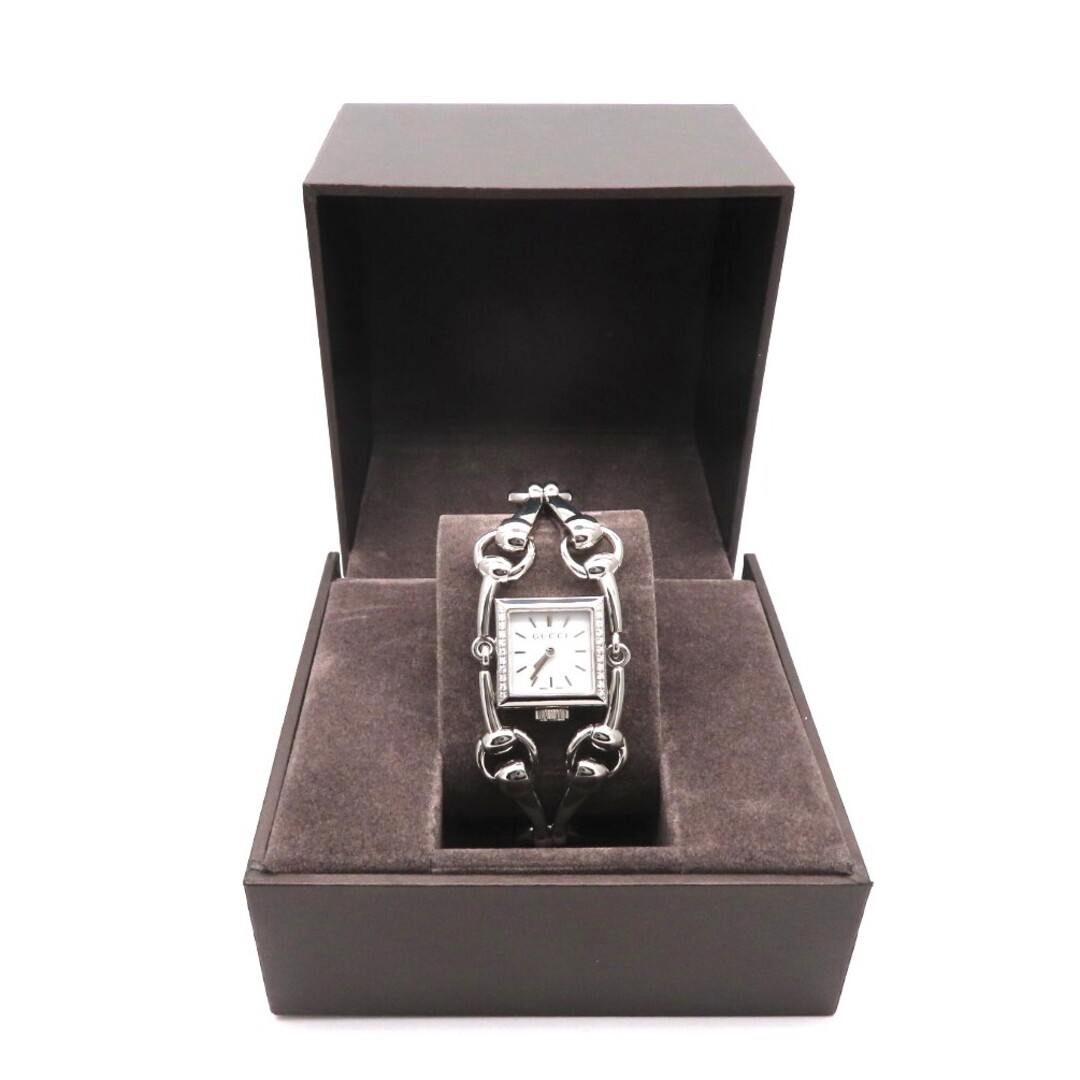 GUCCI - 【シニョーリア】GUCCI グッチ 時計 ダイヤモンドベゼル