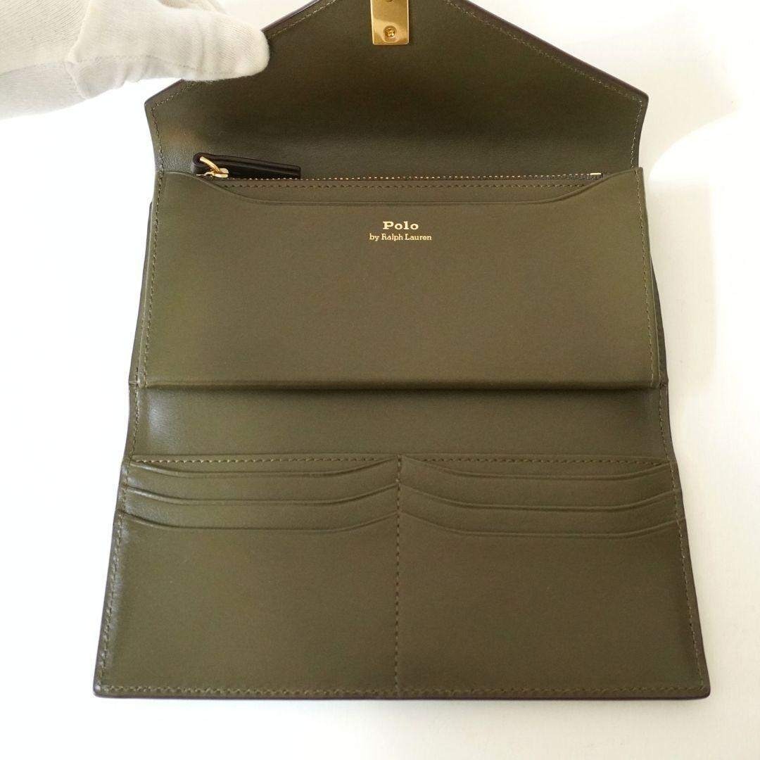 POLO RALPH LAUREN - ポロラルフローレン Polo ID レザー ウォレット長