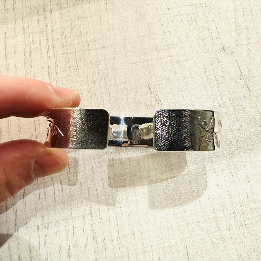 NATIVE DESIGN BANGLE -SILVER925-シルバーバングル