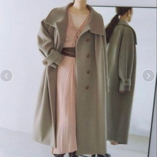 FRAY I.D - FRAY.I.D ウールカシミアバイカラーリバーコートの通販 by