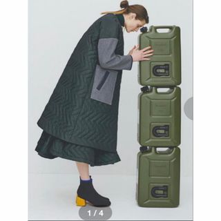 ENFOLD - エンフォルド☆リバーウールスリットコート サイズ36の通販