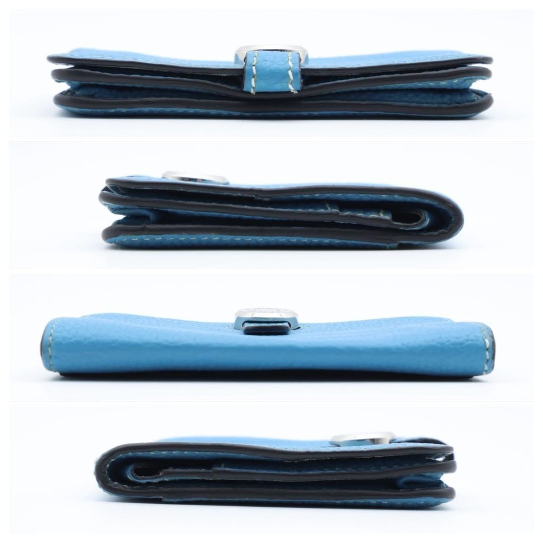 HERMES - 【極美品】HERMES ドゴン コインケース 小銭入れ ブルー