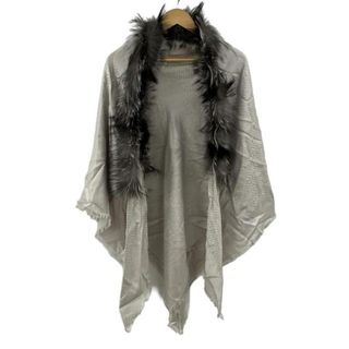 FENDI - フェンディ FENDI ストール マフラー ズッカ柄 ウール 美品