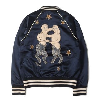 GUCCI - グッチ☆DIYタイガードラゴン刺繍リバーシブルスカジャン