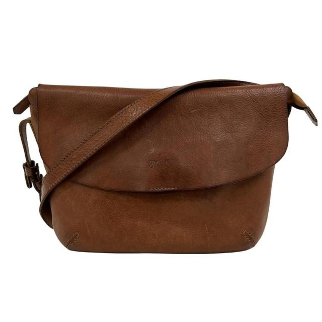 genten - genten(ゲンテン) ショルダーバッグ - ブラウン 斜めがけ