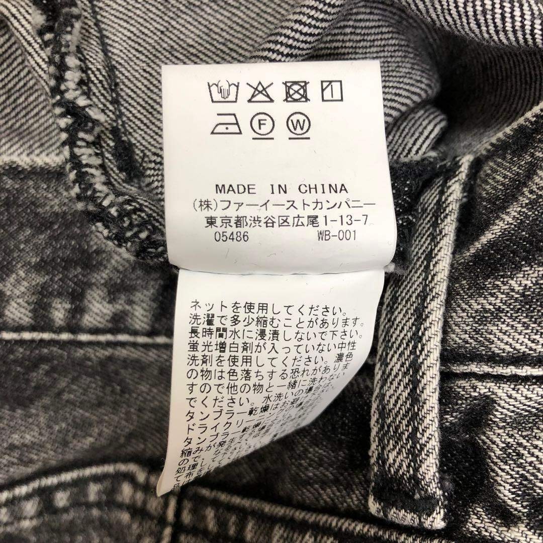 allureville 2025SS ラインデニムパンツ 1 ブラック