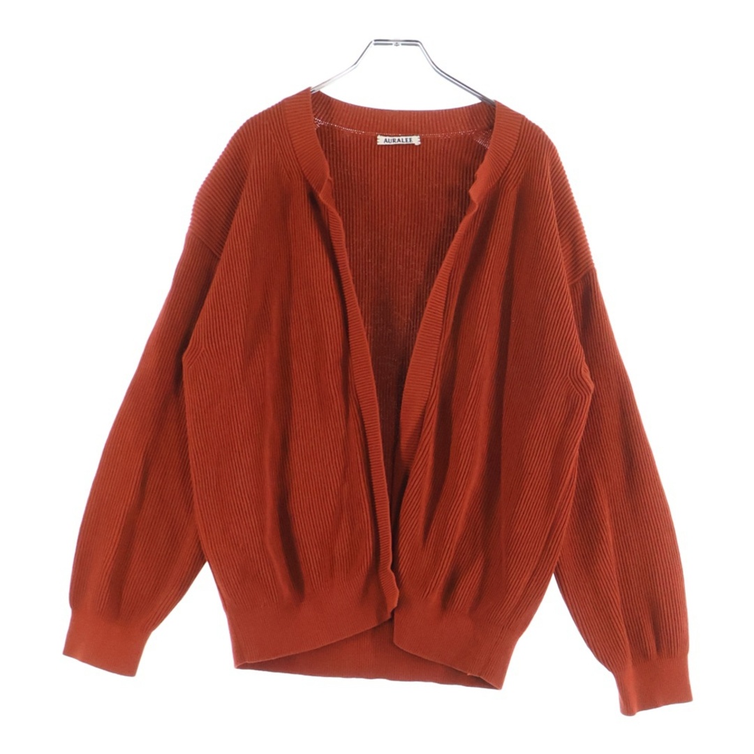 AURALEE - AURALEE オーラリー SUPER HARD TWIST RIB KNIT CARDIGAN