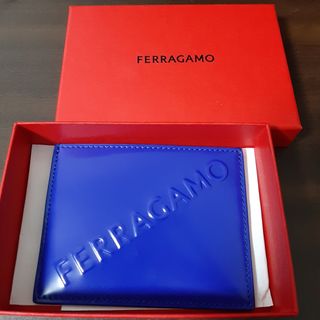 Salvatore Ferragamo - Salvatore Ferragamo 名刺入れ ネイビーの通販
