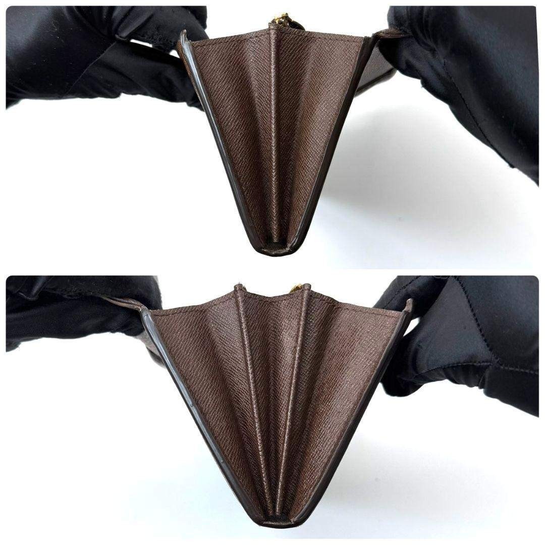 LOUIS VUITTON - 良品 ルイヴィトン ダミエ エベヌ ポルトフォイユ