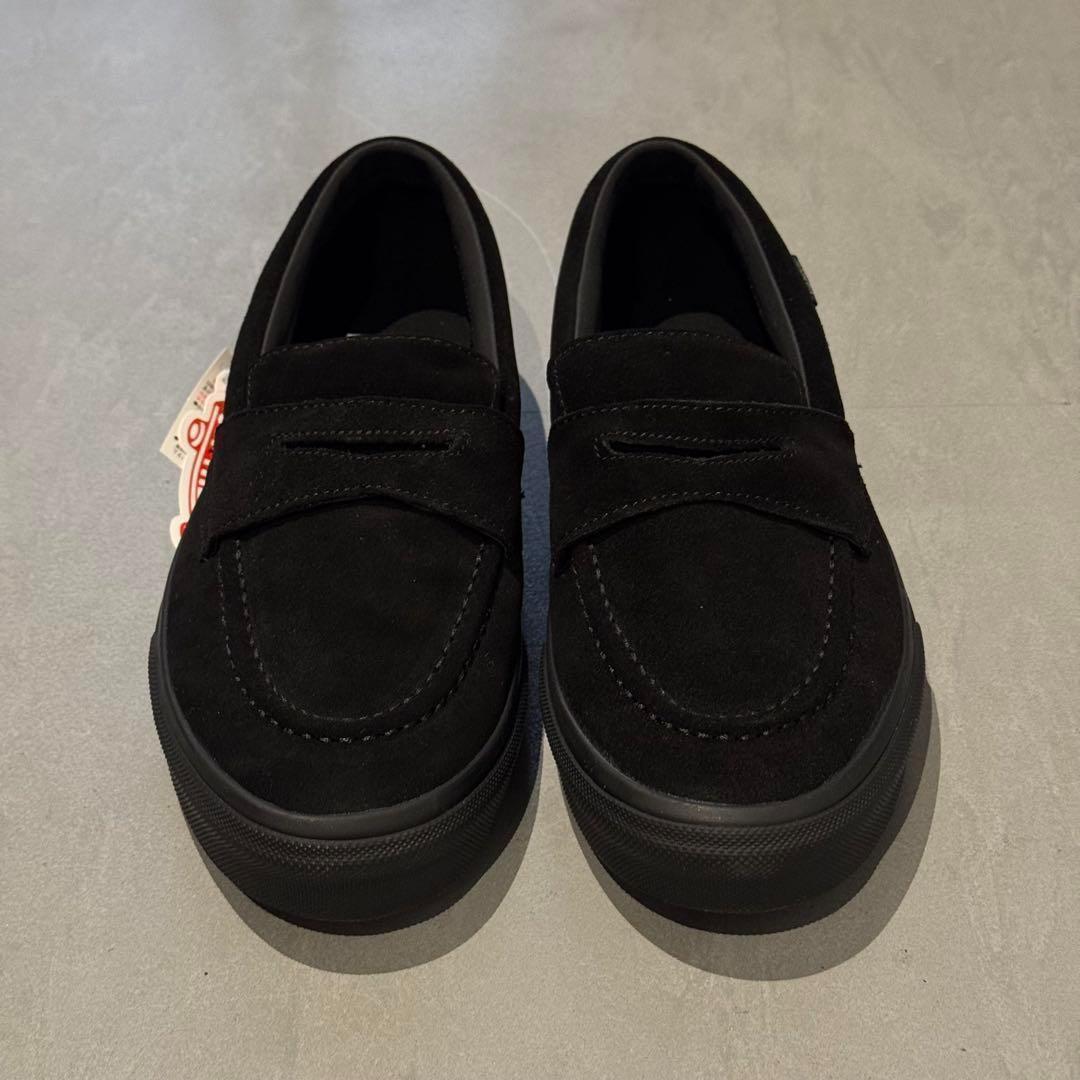 VANS - VANS バンズ ローファー V196CF CN スエード ブラック 23.5の
