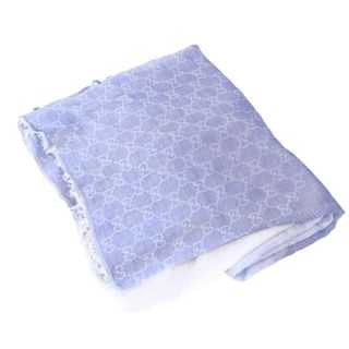 GUCCI（ストール/パシュミナ ・ ブルー・ネイビー/青色系）のフリマ