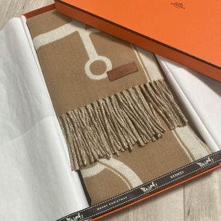 HERMES - 新品タグ付き HERMES エルメス マフラー モール 2025aw 新作