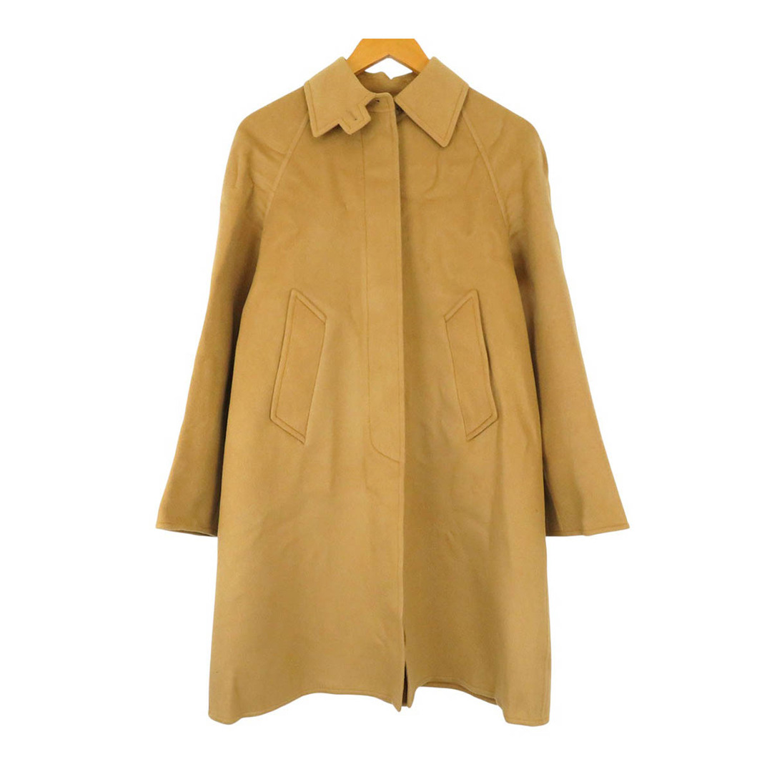 HERMES - エルメス キャメル ロング コート レディース ブラウン