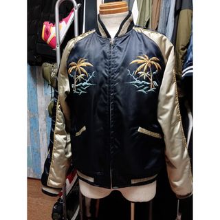 スカジャン (ブルー・ネイビー/青色系)のフリマアイテム一覧