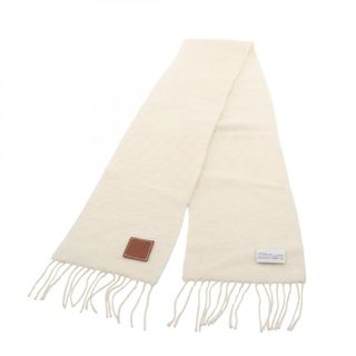 LOEWE - ロエベマフラー ロエベモヘアマフラー 白の通販 by ☆pom