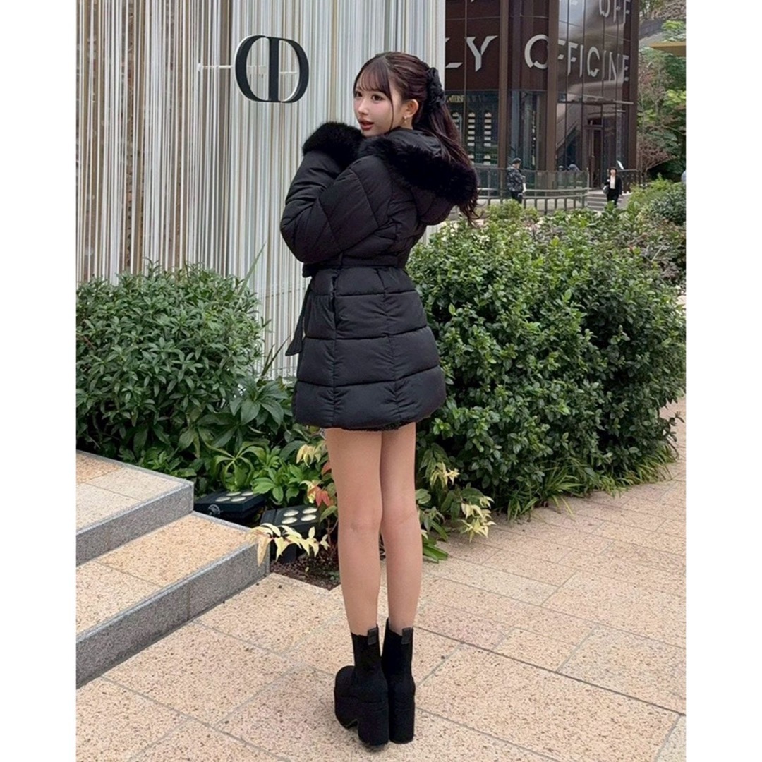 Cheri mi - 新品タグ付き シェリミー くびれリボンファイバーダウン