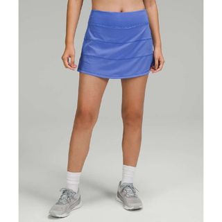 lululemon - ルルレモン ターコイズブルー・スコート 4サイズの通販 by