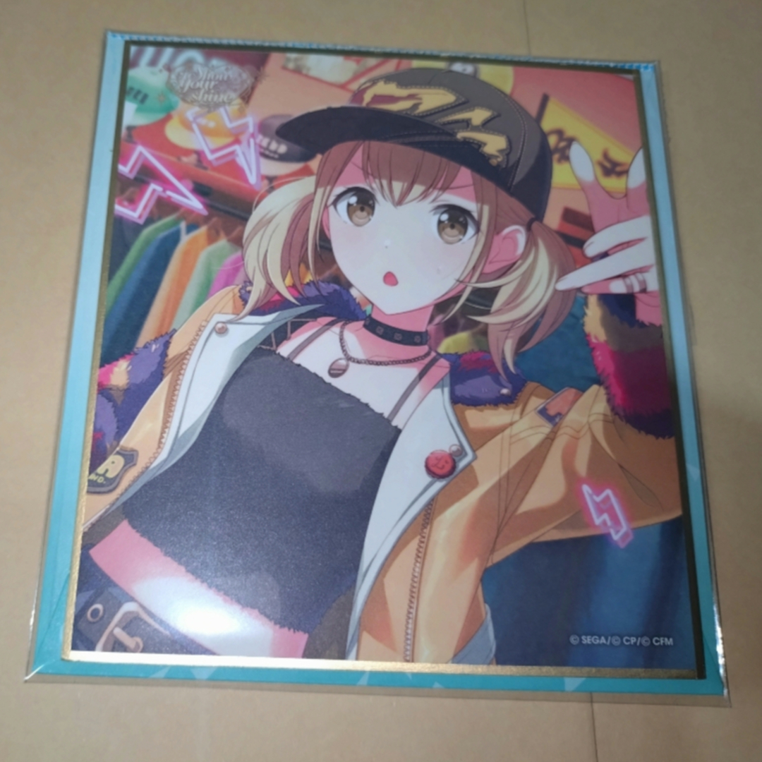 プロセカ 小豆沢こはね 色紙 9a 小豆沢こはね 色紙 9A 桜