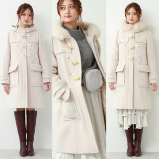 ダッフルコート (ホワイト/白色系)のフリマアイテム一覧