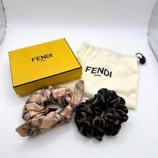 FENDI - 【美品】◇フェンディ◇ ズッカ柄 / ブラウン / ヘアアクセ