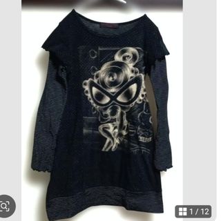 HYSTERIC MINI - ヒスミニ☆正規品☆美品☆半袖☆Tシャツ☆130㎝☆黒