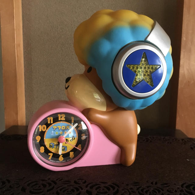 アフロ犬 目覚まし時計 年代物 中古品の通販 by SHOP｜ラクマ