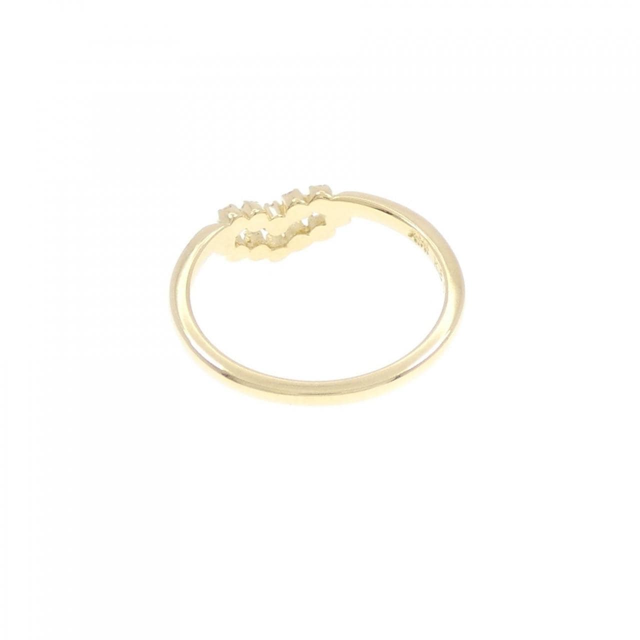 コメ兵｜アーカー ハート ダイヤモンド ピンキー リング 0.06CT｜AHKAH