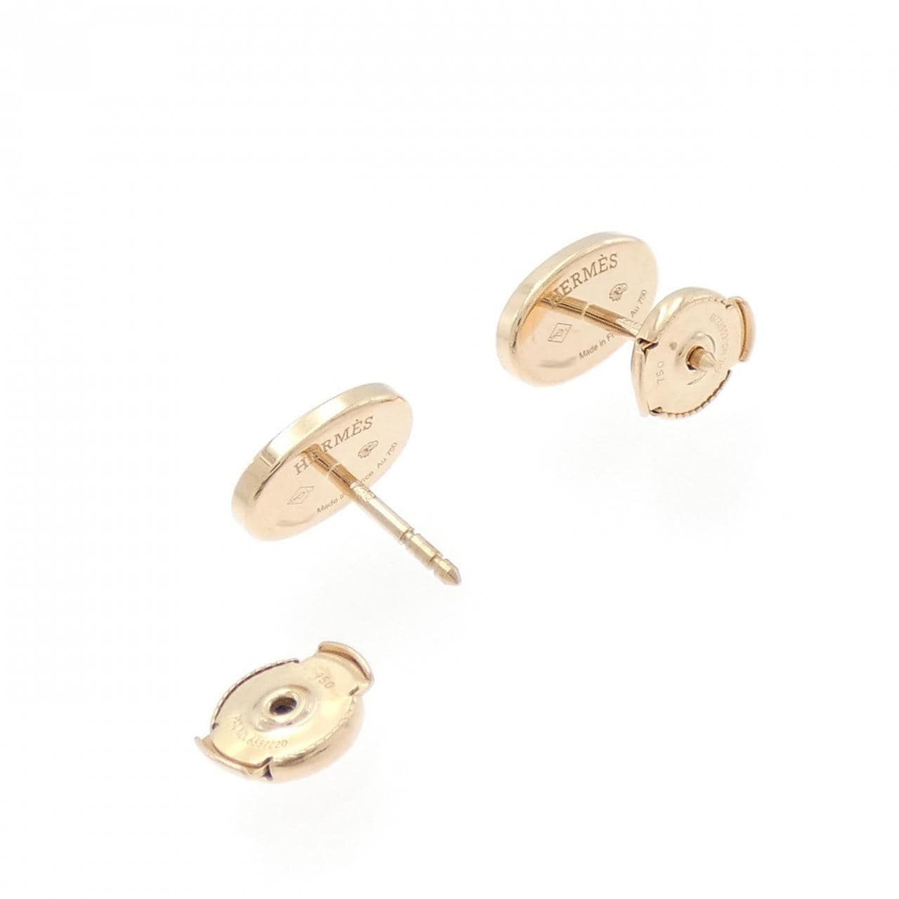 コメ兵｜エルメス シェーヌダンクル コントゥール ピアス｜HERMES