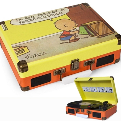 Crosley Cruiser レコードプレイヤー【ピーナッツ限定モデル（Record